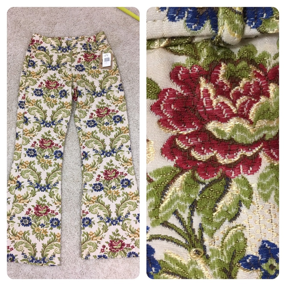 New with tags! Ivy Jane boho brocade pants